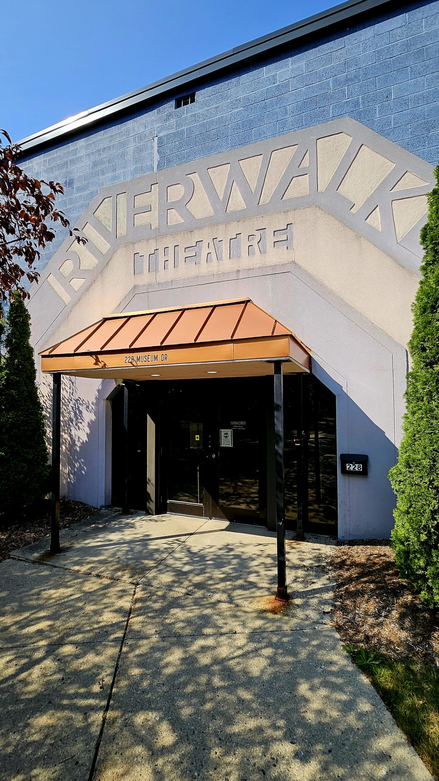 Photo of exterior of front entrance