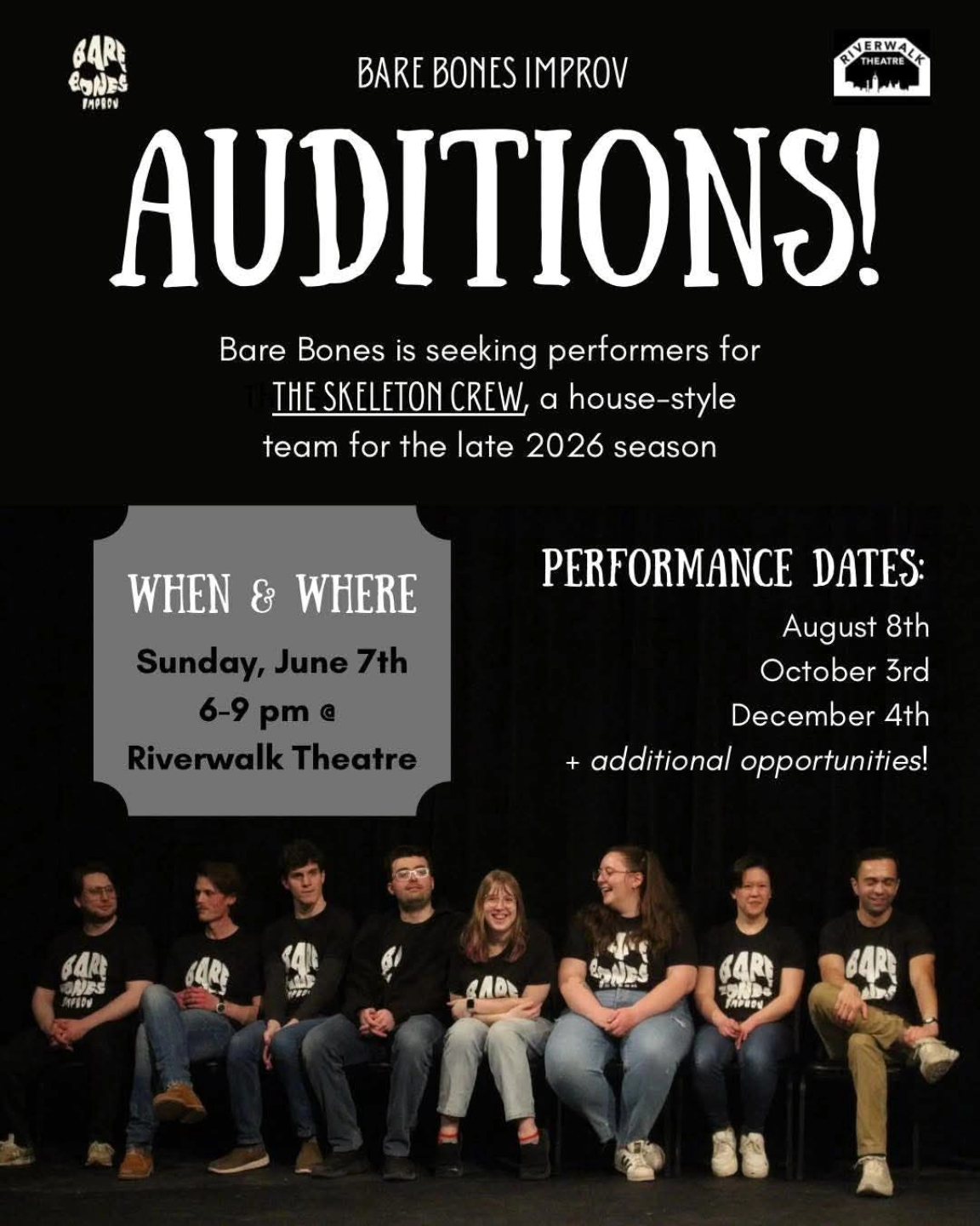 Audition flier