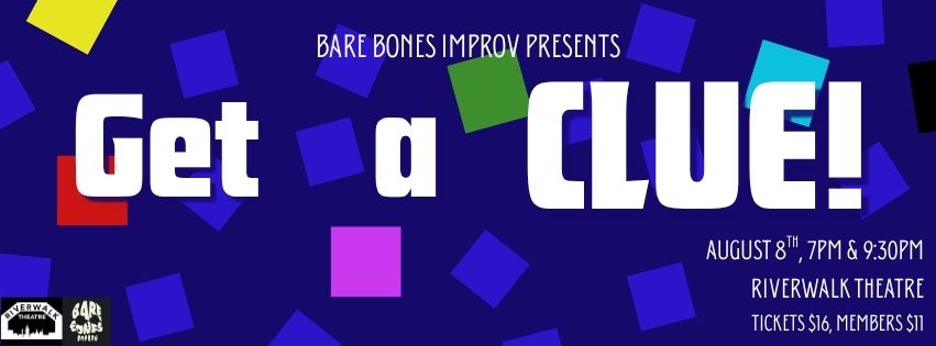 Bare Bones Facebook Cover Show art for Bare Bones Improv upcoming show