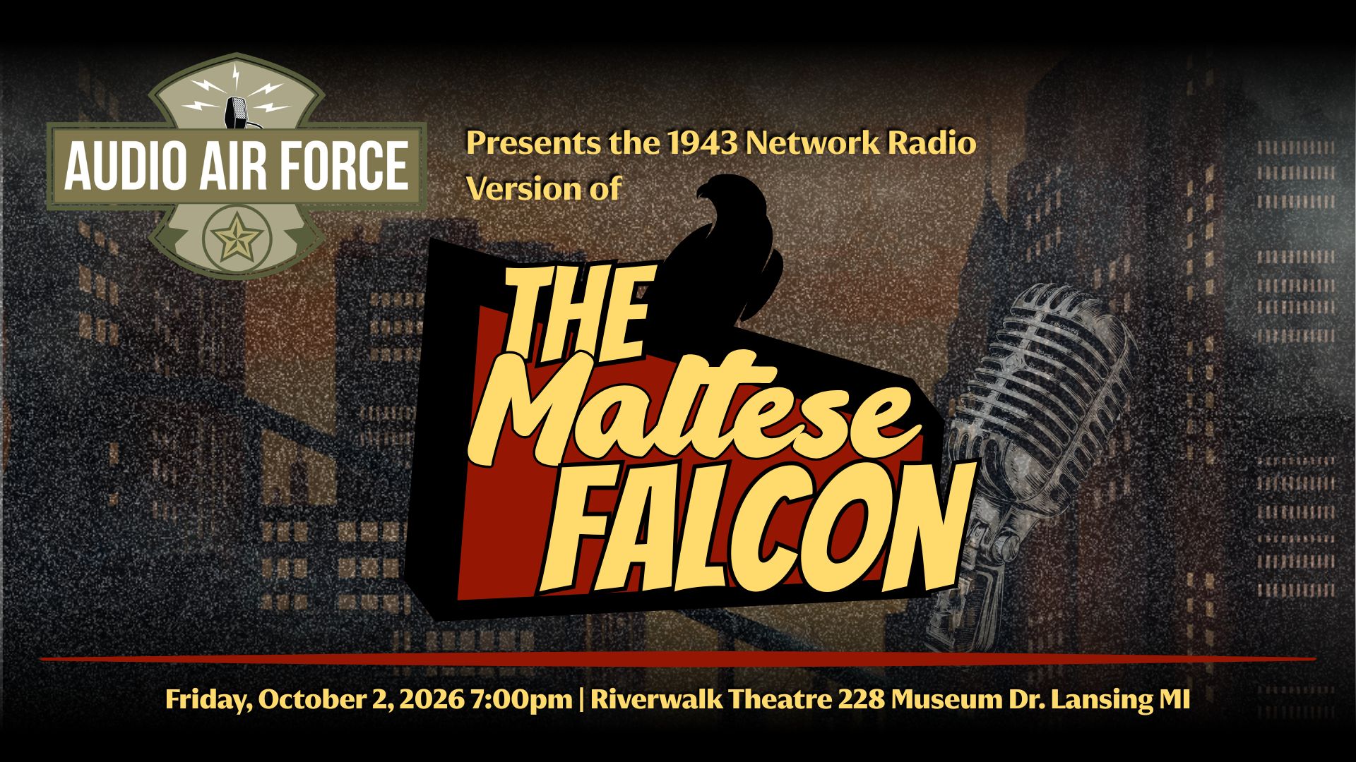 The Maltese Falcon_Facebook Event Cover