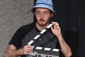 Photo of Alexander as the camera operator