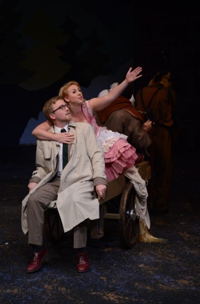 Dress rehearsal photo from Young Frankenstein